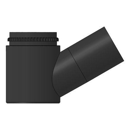Microstop vacuum skirt with no window, fully enclosed