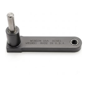 Wescon WES930 pancake drill attachment, straight, 2.29 in drill offset, standard handle
