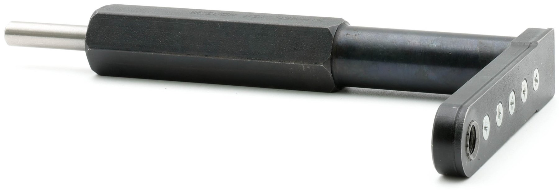 Wescon WES935-HX straight pancake drill attachment with long hex grip handle