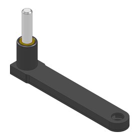 Wescon WES960 pancake drill attachment, straight long reach, 3.05 in drill offset, standard handle