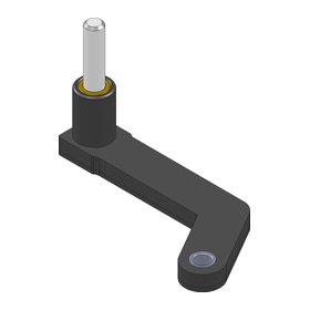 Wescon WES970 pancake drill attachment, right hand, 2.63 in drill offset, standard handle