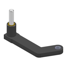 Wescon WES980 pancake drill attachment, left hand, 2.63 in drill offset, standard handle