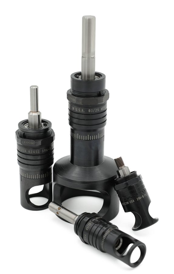 Wescon microstop countersink cages in several sizes, including 596 and 296 close quarters models